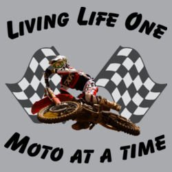 Living Life - Women's Jersey Racerback Tank Design